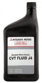 Масло трансмисс. USA Genuine CVT Fluid J4 вариатор (Канистра 0,946л) MITSUBISHI MZ320185 (фото 1)