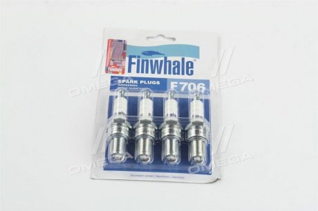 Свеча зажигания (4 шт.) Finwhale F706 (фото 1)