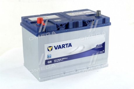Аккумулятор   95Ah-12v VARTA BD(G8) (306х173х225),L,EN830 Азия 595 405 083