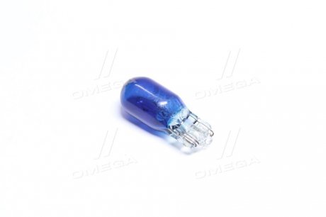 Лампа накаливания W5W Blue 12V 5W W2,1x9,5d (пр-во Champion) CBM62B