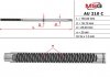 Шток рулевой рейки с ГУР AUDI A4 (8D2, B5) 94-00;SKODA SUPERB (3U4) 01-08;VW PASSAT (3B2) 96-00 MSG AU210C (фото 1)