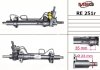 Рулевая рейка с ГУР восстановленная RENAULT Clio 1998-2005,RENAULT Symbol 2005- MSG RE251R (фото 1)