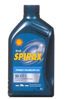 Масло трансмиссионное синтетика 1л для АКПП SHELL SPIRAX S5 ATF X 550041211