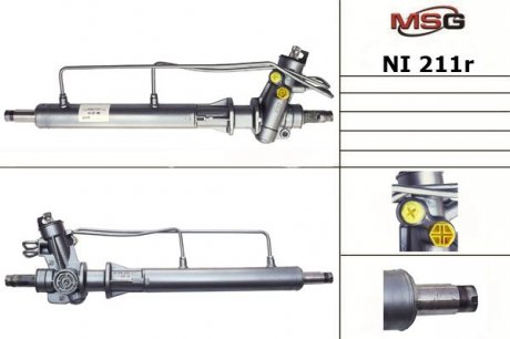 Рулевая рейка с ГУР восстановленная NISSAN Primera P11 1996-2002 NI211R