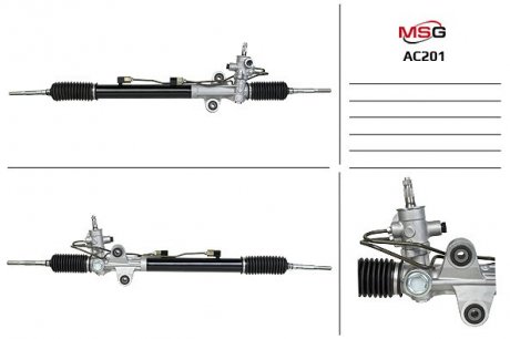 Рульова рейка з ГУР нова ACURA MDX (YD2) 06- AC201