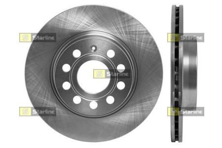Тормозной диск перфорированный STARLINE PB 2957S (фото 1)