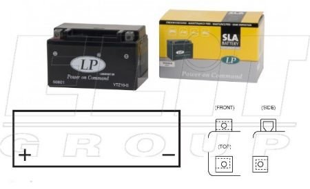 Мотоакумулятор LP SLA LP BATTERY YTZ10-S