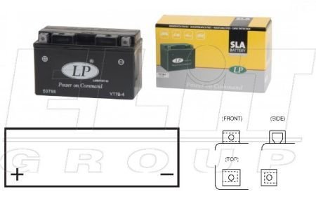 Мотоакумулятор LP SLA LP BATTERY YT7B-4