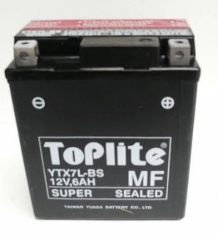 Мотоакумулятор TOPLITE TOPLITE YTX7L-BS