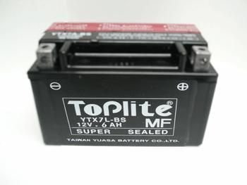 Мотоакумулятор TOPLITE TOPLITE YTX7A-BS