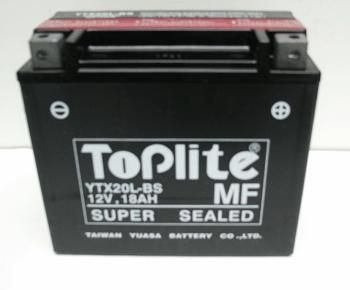 Мотоакумулятор TOPLITE TOPLITE YTX20L-BS