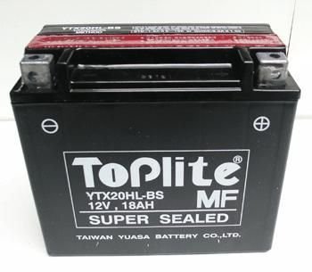 Мотоакумулятор TOPLITE TOPLITE YTX20HL-BS