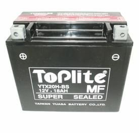 Мотоакумулятор TOPLITE TOPLITE YTX20H-BS