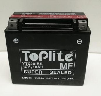 Мотоакумулятор TOPLITE TOPLITE YTX20-BS