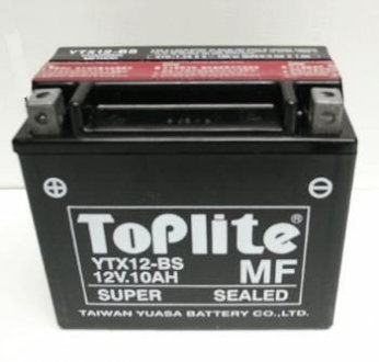 Мотоакумулятор TOPLITE TOPLITE YTX12-BS