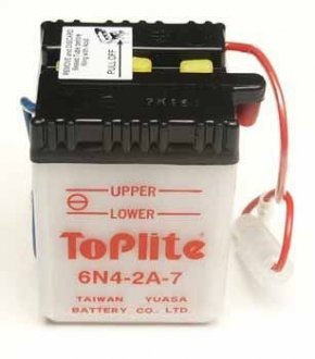 Мотоакумулятор TOPLITE TOPLITE 6N4-2A-7