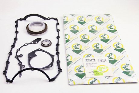 Комплект прокладок Kangoo/Clio/Megane 1.5 dCi 01- (нижній) BGA CK3578 (фото 1)
