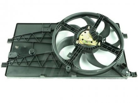 Вентилятор основного радіатора комплект D390 7 лопатей 2 піна CITROEN Nemo 08-н.в., FIAT FIORINO 07- FT56161