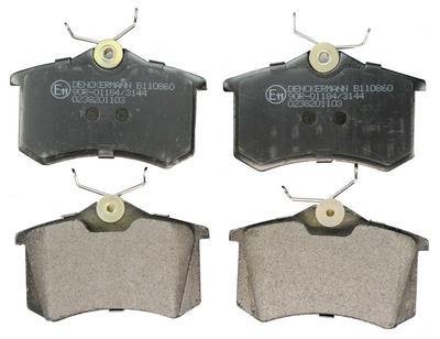 Гальмівні колодки (задні) Denckermann B110860 (фото 1)