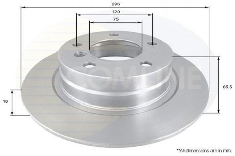 Тормозной диск (задний) Comline ADC1730 (фото 1)