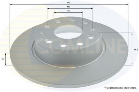 Тормозной диск (задний) ADC1497
