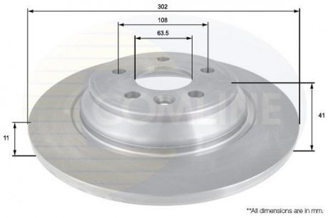 Гальмівний диск Comline ADC1922 (фото 1)