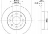 Тормозной диск NISSHINBO ND3011K (фото 1)