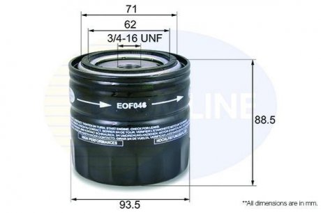 Масляний фільтр Comline EOF046 (фото 1)