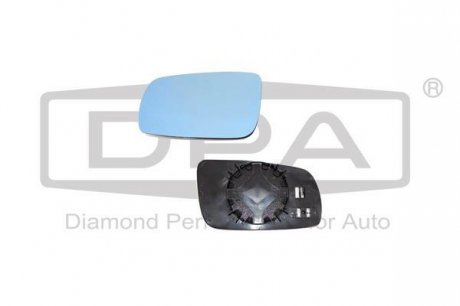 Элемент зеркальный левый голубой VW Golf IV (1J1) (97-05),Bora (98-05) (88570105202) DPA