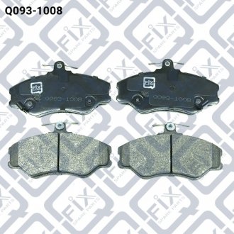 Тормозные колодки (передние) Q-FIX Q0931008 (фото 1)