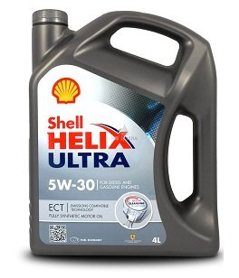 Масло моторное Shell Helix Ultra ECT C3 5W-30 (4 л) 550042826