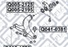 Сайлентблок переднего рычага (задний правый) Q-FIX Q0052125 (фото 3)