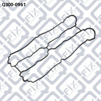 Прокладка клапанної кришки Q-FIX Q3000961 (фото 1)