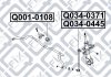 Стойка стабилизатора передняя правая Q-FIX Q0340371 (фото 3)