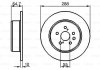 Тормозной диск BOSCH 0 986 479 243 (фото 1)