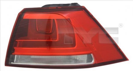Задний фонарь Volkswagen: Golf VII (2012-) TYC 11-12380-01-2 (фото 1)