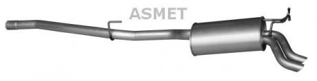 Глушитель (задняя часть) Asmet 01.075 (фото 1)