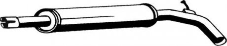 Передній глушник,випускна сист Asmet 03.087 (фото 1)