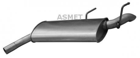 Глушитель (задняя часть) Asmet 05.176 (фото 1)