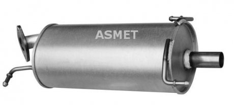 Глушитель (задняя часть) Asmet 05.198 (фото 1)