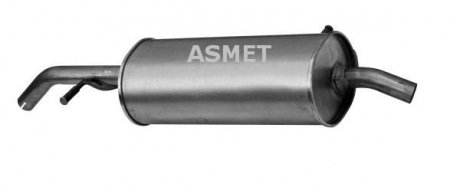 Глушитель (задняя часть) Asmet 09.085 (фото 1)
