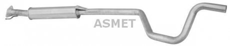 Передній глушник,випускна сист Asmet 30.009 (фото 1)