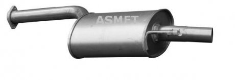 Передний глушитель, выпускная сист Asmet 01.013 (фото 1)