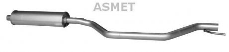 Передній глушник,випускна сист Asmet 05.175 (фото 1)