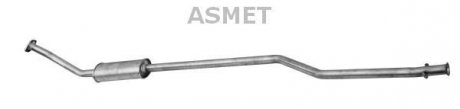 Передній глушник,випускна сист Asmet 09.046 (фото 1)