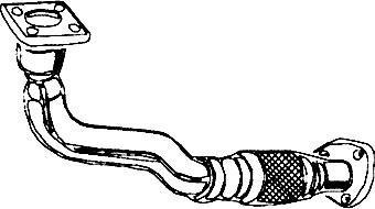 Вихлопна труба Asmet 03.038 (фото 1)