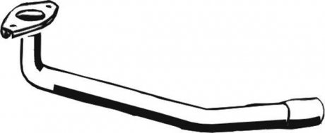 Вихлопна труба Asmet 03.017 (фото 1)