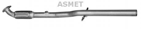 Вихлопна труба Asmet 05.187 (фото 1)