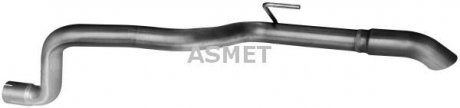 Выхлопная труба Asmet 27.005 (фото 1)