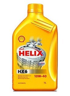 Масло моторное Shell Helix HX6 10W-40 (1 л) 550039790